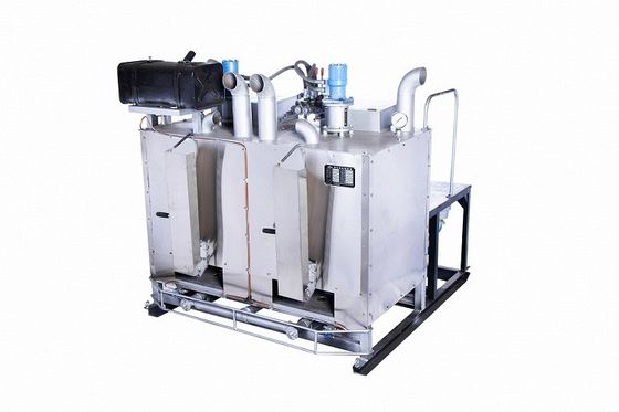 1500 kg Thermoplast-Vorheizer Straßenmarkierung Kesselmaschine 2 Tanks Dieselkraftstoff