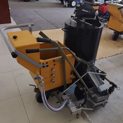 Arbeitsschieben Thermoplastische Straßenlinie Markierungsmaschine 120KG mit Dispenser