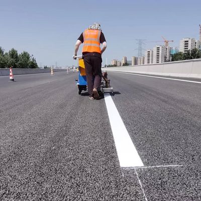 Edelstahl-Kaltkunststoff-Zwei-Komponenten-Scraping-Straßenlinie-Stripping-Markierungsmaschine