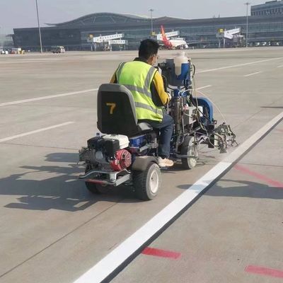 982 MMA+ BPO Zwei Komponenten Schnelltrocknungslinie Strip-Ausrüstung für Flughafen