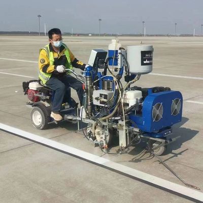 98:2 MMA+BPO 2K  Airless Spraying Line Striper Marking Machine- External Mixing
