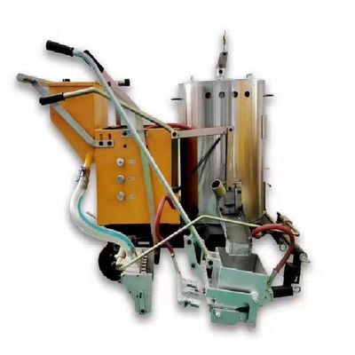 Handschub-Thermoplast-Straßenlinie Markierungsmaschine für 3-5mm Markierungsdicke und Gasheizungsmethode