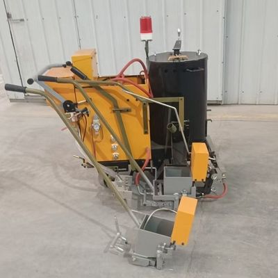 Batterie-Schub-Thermoplast-Straßenmarkierungsmaschine für konvexe Linien