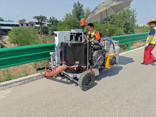 Mini-Fahrzeug-Thermoplast-Straßenlinie Markierung Dreirad Extrusion Version