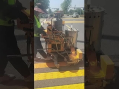 Thermoplastische konvexe Straßenstreifenmarkierungsmaschine