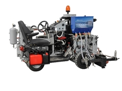 Kleiner Thermoplast-Straßenmarkierungswagen