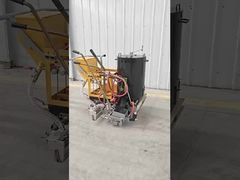 schiebende thermoplastische Straßenmarkierungsmaschine